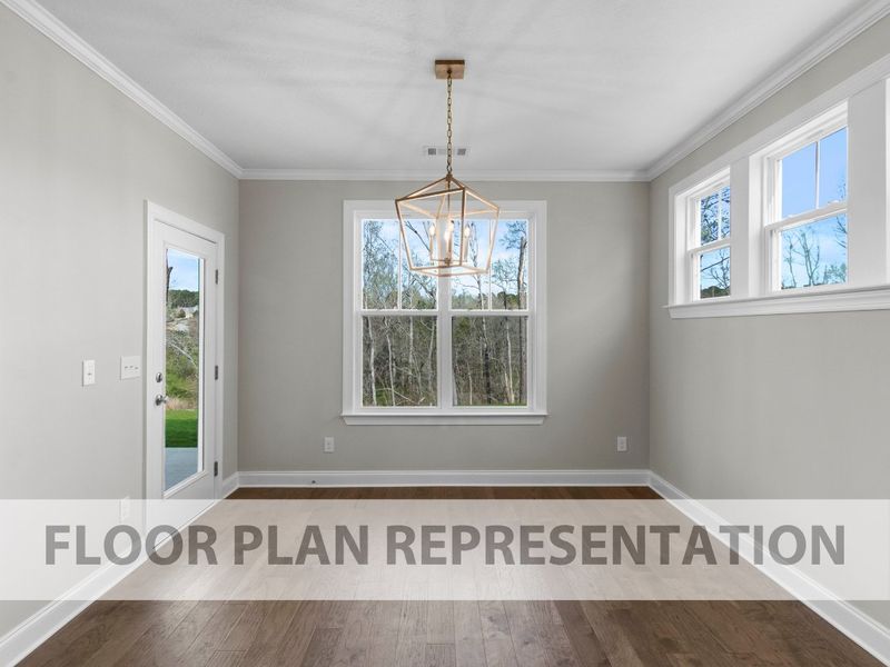 Cafe | Townsend II Plan by Ivey Homes Cafe | Townsend II Plan by Ivey Homes