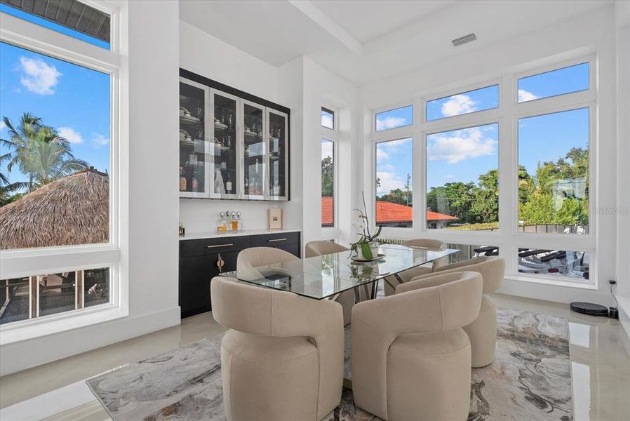 Furnished interior view inside a new home in , Osprey (Image 13).