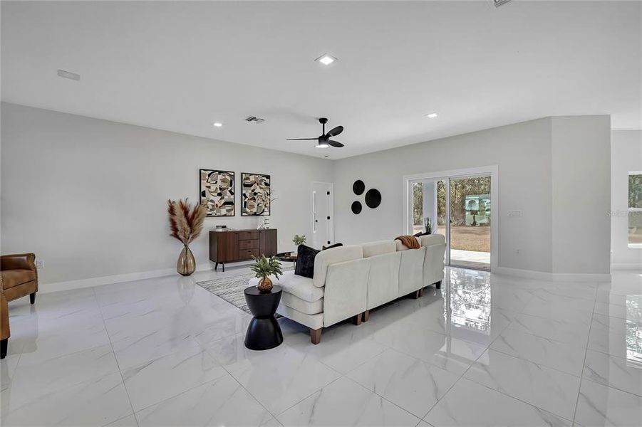 Furnished interior view inside a new home in , Weeki Wachee (Image 41).