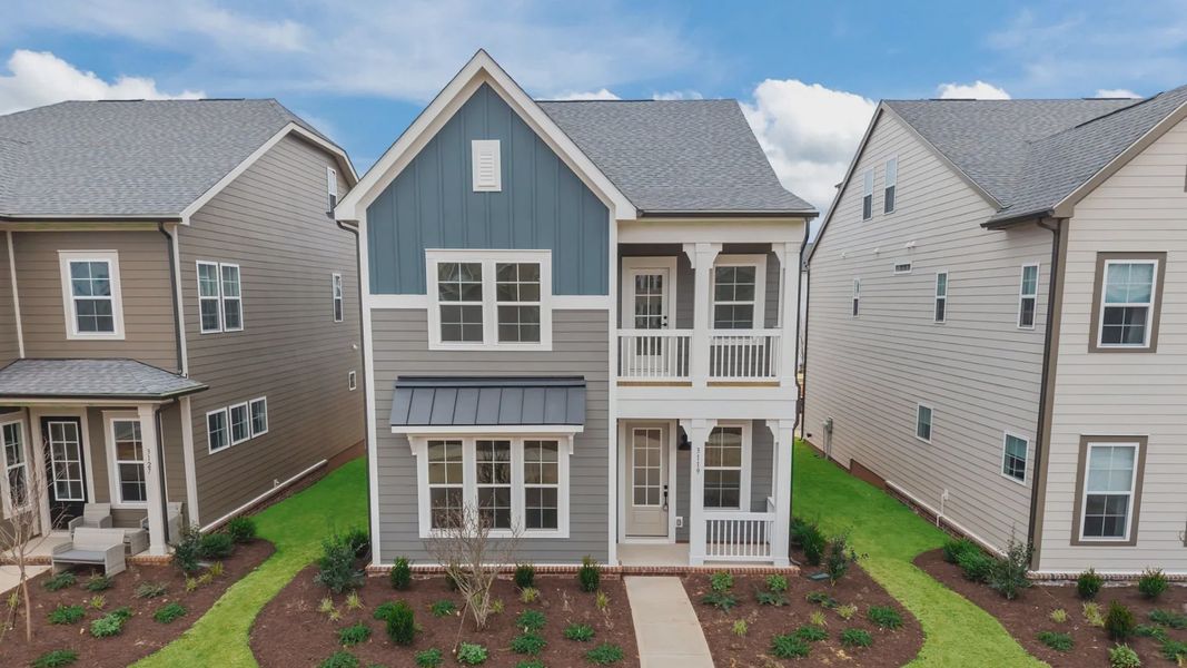 The Brentwood Plan by DRB Homes in River District, Charlotte NC.