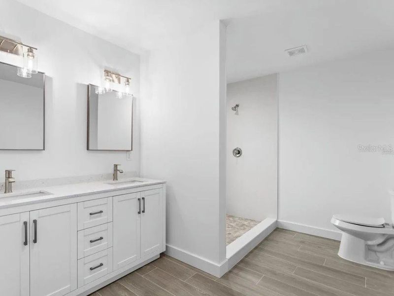 Furnished interior view inside a new home in , New Port Richey (Image 5). Furnished interior view inside a new home in , New Port Richey (Image 5).