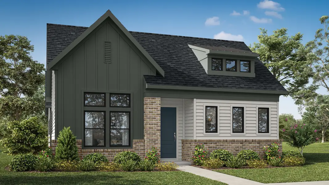 Representative exterior photo of a completed home built from the Beckett by Tri Pointe Homes in Addison Hill, Charlotte, NC (Image 2). Representative exterior photo of a completed home built from the Beckett by Tri Pointe Homes in Addison Hill, Charlotte, NC (Image 2).