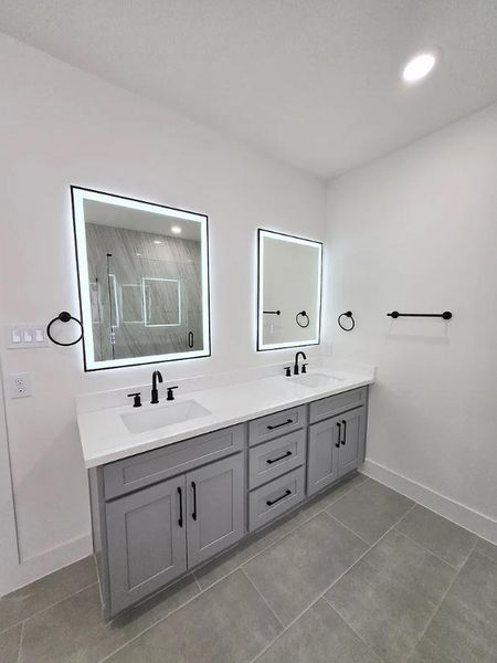 Furnished interior view inside a new home in , Houston (Image 10).