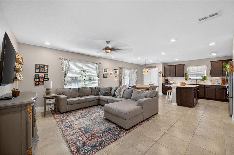 Furnished interior view inside a new home in Caldera, Spring Hill (Image 34).