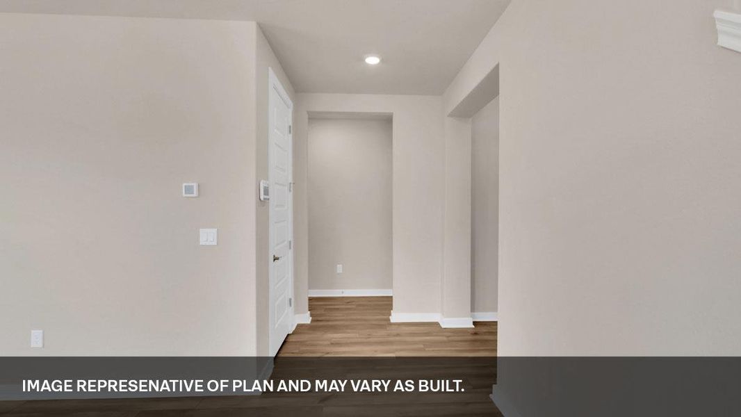 Spacious, unfurnished interior of a new home in Rosenbusch Ranch, Leander (Image 17). Spacious, unfurnished interior of a new home in Rosenbusch Ranch, Leander (Image 17).