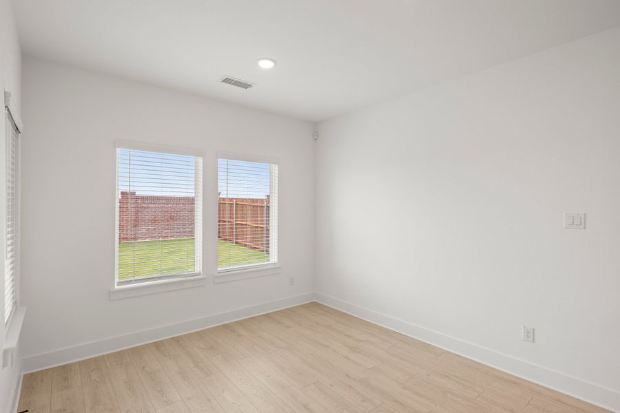 Representative unfurnished interior of a home built from the Courage by Rockwell Homes in Anna Ranch, Anna (Image 25). Representative unfurnished interior of a home built from the Courage by Rockwell Homes in Anna Ranch, Anna (Image 25).