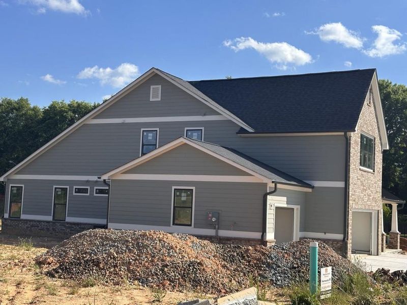 In-progress construction of a new home in Livingstone Park, Kennesaw, GA (Image 43).