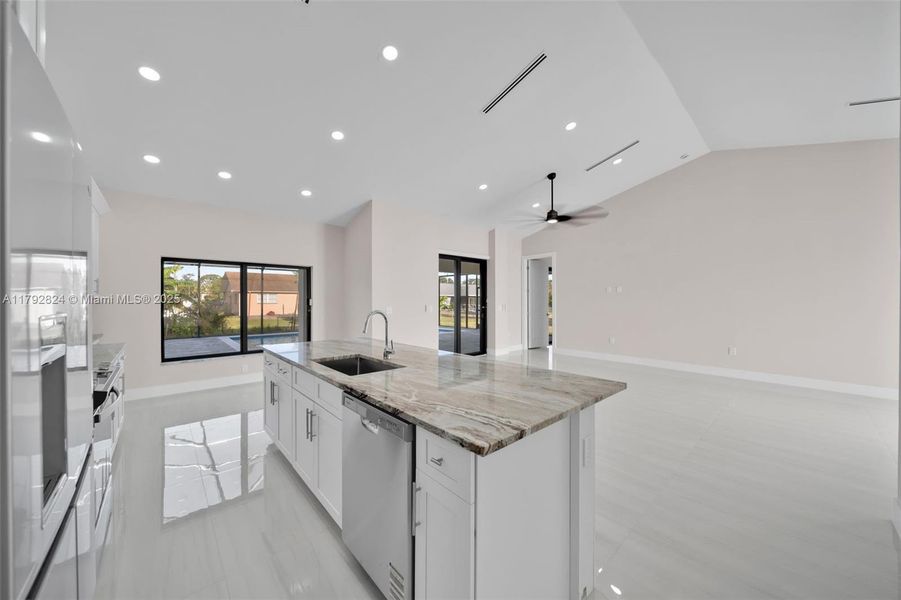 Spacious, unfurnished interior of a new home in , Cape Coral (Image 21). Spacious, unfurnished interior of a new home in , Cape Coral (Image 21).