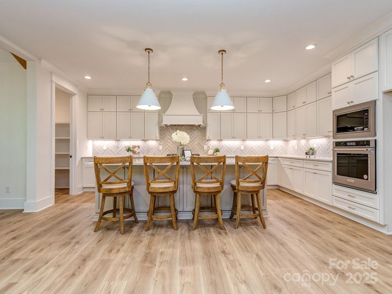 Furnished interior view inside a new home in , Matthews (Image 18).