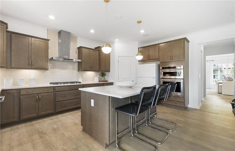 Furnished interior view inside a new home in Sierra Creek, Hoschton (Image 14).