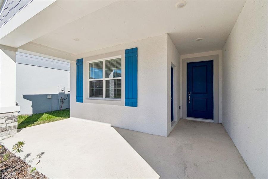 Exterior details and patio area of a home in Ranches at Lake McLeod, Eagle Lake (Image 32).