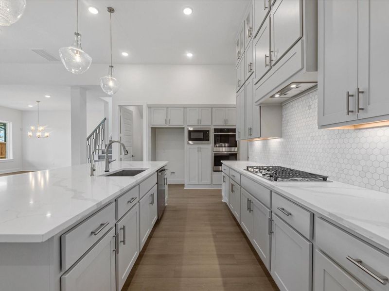 Furnished interior view inside a new home in Woodson’s Reserve, Spring (Image 8).