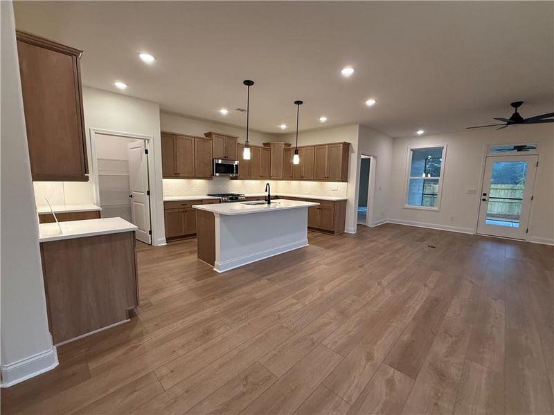 Furnished interior view inside a new home in , Hiram (Image 5).