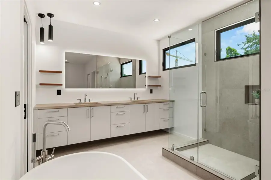 Furnished interior view inside a new home in , Sarasota (Image 12).