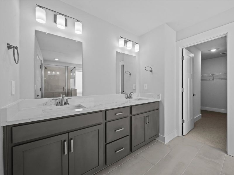 Furnished interior view inside a new home in Maxwell Commons, Easley (Image 6).