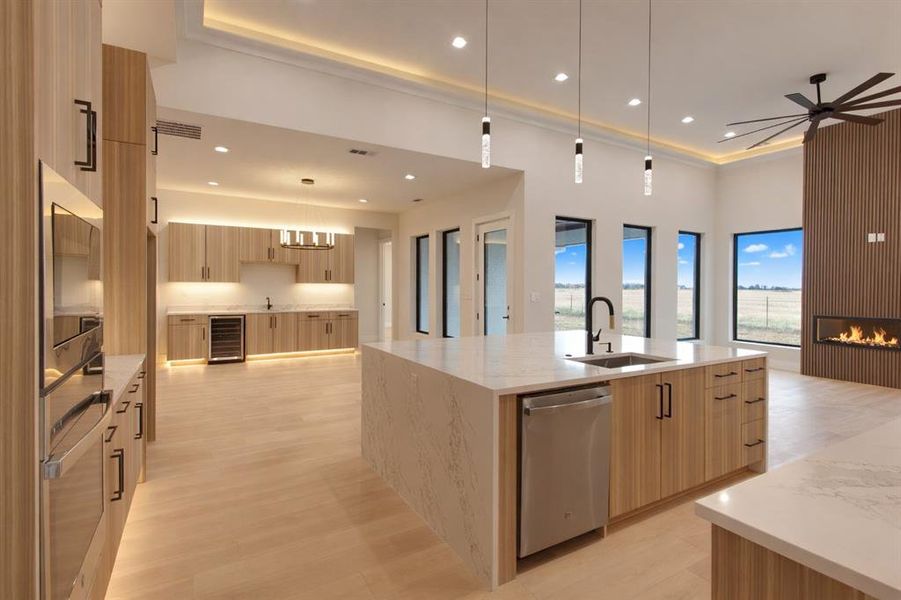 Furnished interior view inside a new home in , Pottsboro (Image 9). Furnished interior view inside a new home in , Pottsboro (Image 9).