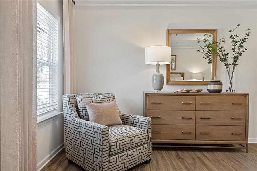Furnished interior view inside a new home in Evergreen at Lakeside, Temple (Image 9).