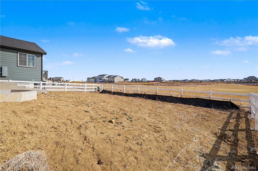 Site preparation for new homesites in Murphy Creek, Aurora (Image 44).