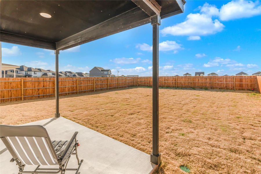 Exterior details and patio area of a home in , Liberty Hill (Image 23).