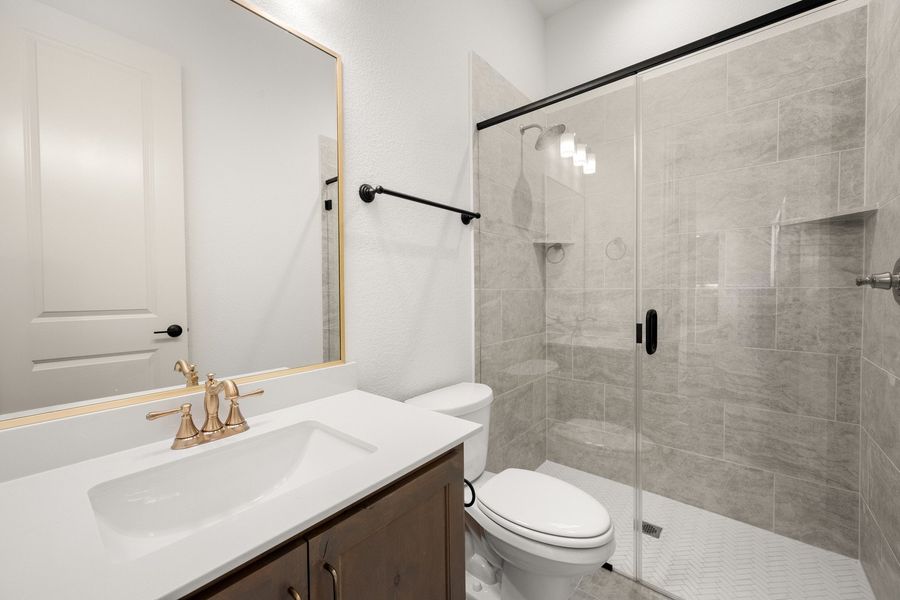 Furnished interior view inside a new home in Levante - 1 Acre Lots, Waxahachie (Image 19).