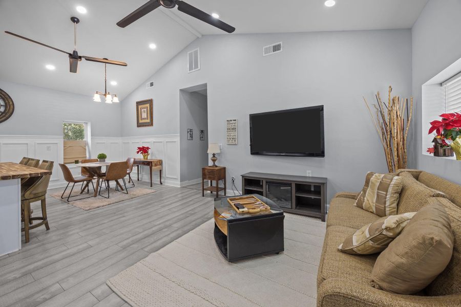 Furnished interior view inside a new home in , Moncks Corner (Image 10).