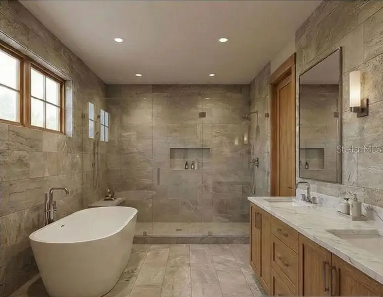 Furnished interior view inside a new home in , Dade City (Image 8).