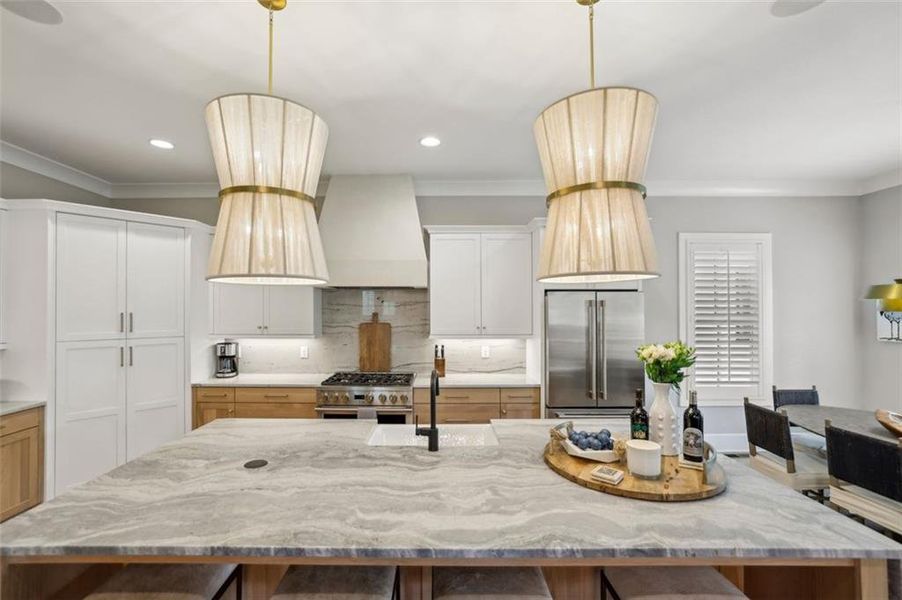 Furnished interior view inside a new home in , Brookhaven (Image 8).