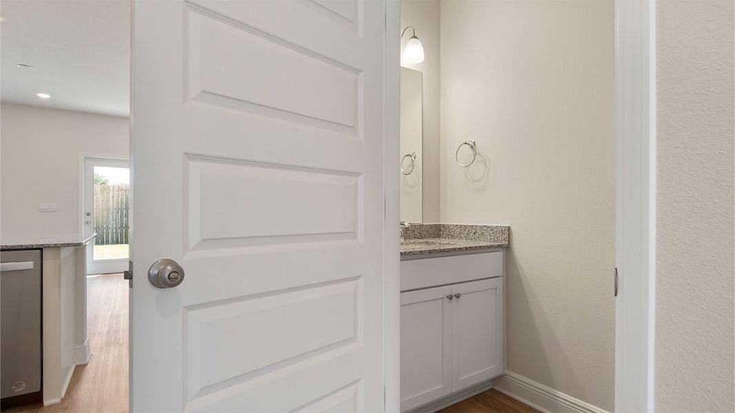 Representative furnished interior of a home built from the Palm Interior by D.R. Horton in Caballeros Estates Townhomes at Hombre, Panama City Beach (Image 13). Representative furnished interior of a home built from the Palm Interior by D.R. Horton in Caballeros Estates Townhomes at Hombre, Panama City Beach (Image 13).