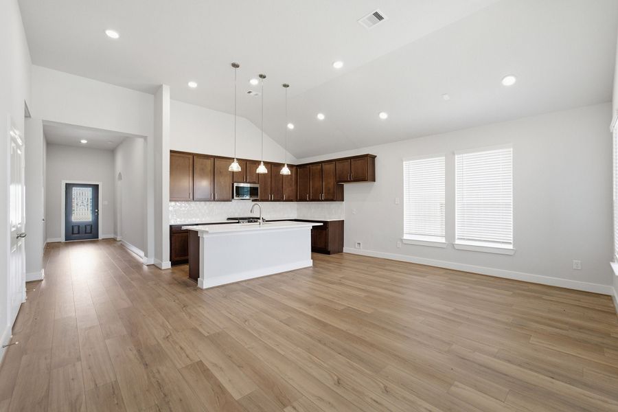 Furnished interior view inside a new home in Pecan Estates, Crosby (Image 9).