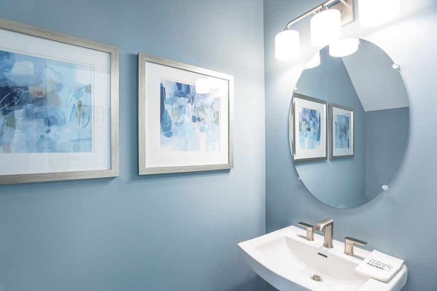 Representative furnished interior of a home built from the Savannah by Taylor Morrison in Silverstone Terraces, Knightdale (Image 11).