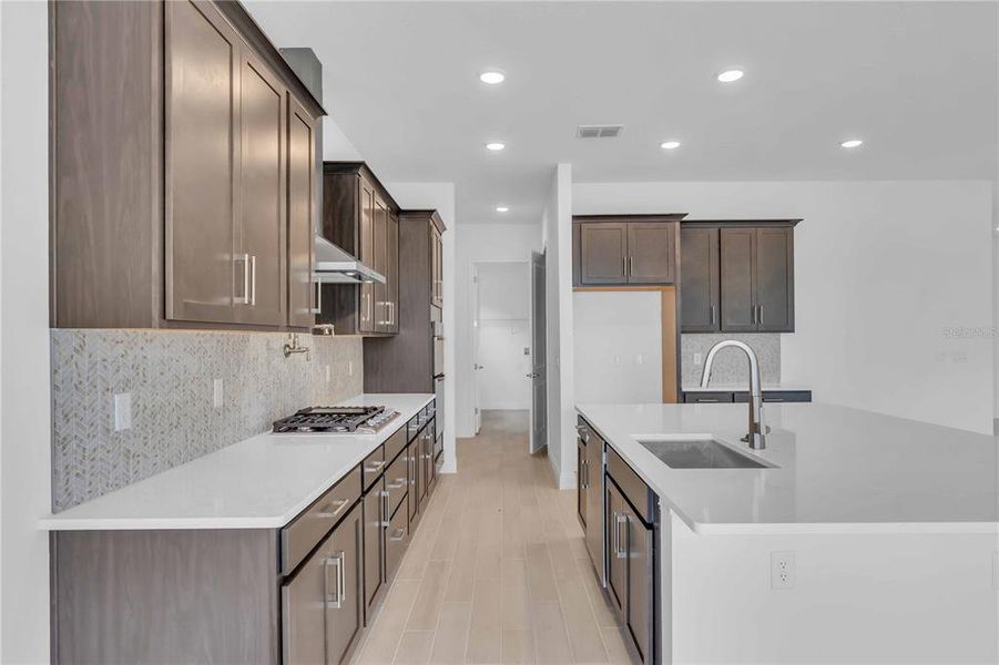 Furnished interior view inside a new home in Tamarack at Two Rivers, Zephyrhills (Image 8).