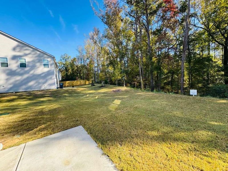 Exterior details and patio area of a home in , Powder Springs (Image 3). Exterior details and patio area of a home in , Powder Springs (Image 3).