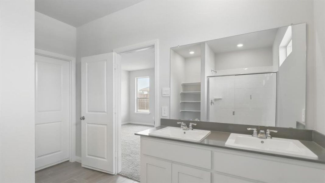 Furnished interior view inside a new home in Springhill South, Boyd (Image 4).