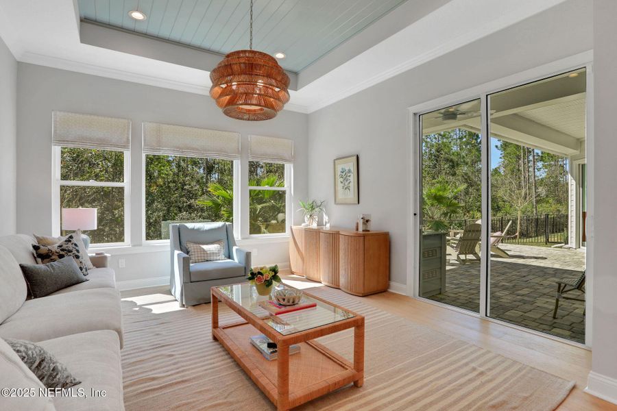 Furnished interior view inside a new home in , Ponte Vedra (Image 34). Furnished interior view inside a new home in , Ponte Vedra (Image 34).