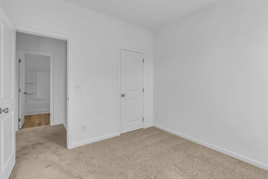 Spacious, unfurnished interior of a new home in Sweetbriar Place, Lebanon (Image 23). Spacious, unfurnished interior of a new home in Sweetbriar Place, Lebanon (Image 23).