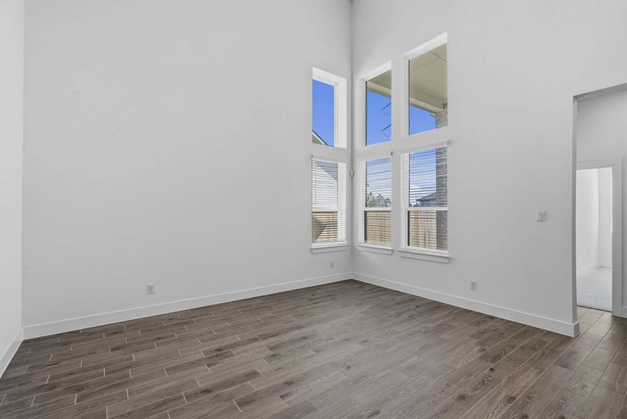 Representative unfurnished interior of a home built from the Emma by Chesmar Homes in Bridgeland, Elgin (Image 18).
