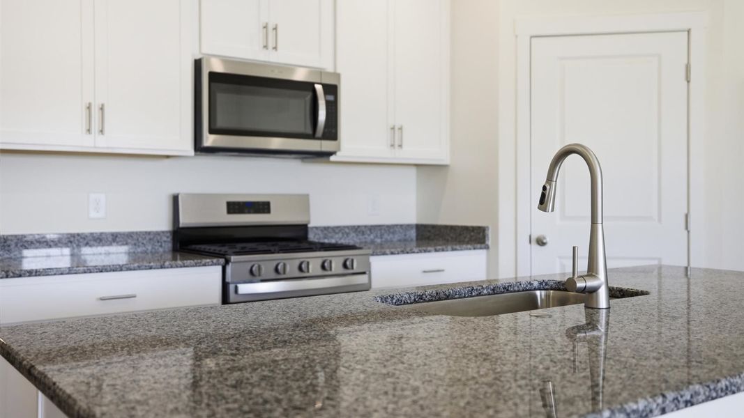 Close-up of interior finishes inside a home in Millstone Village, Morristown (Image 9).