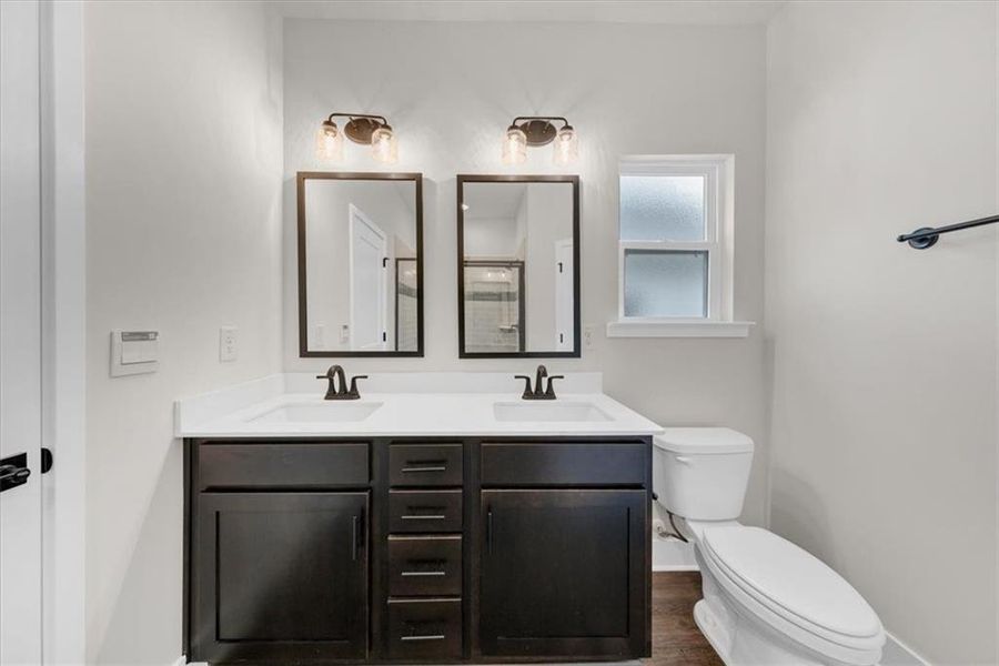 Furnished interior view inside a new home in Canterbury Villas, Carrollton (Image 10).