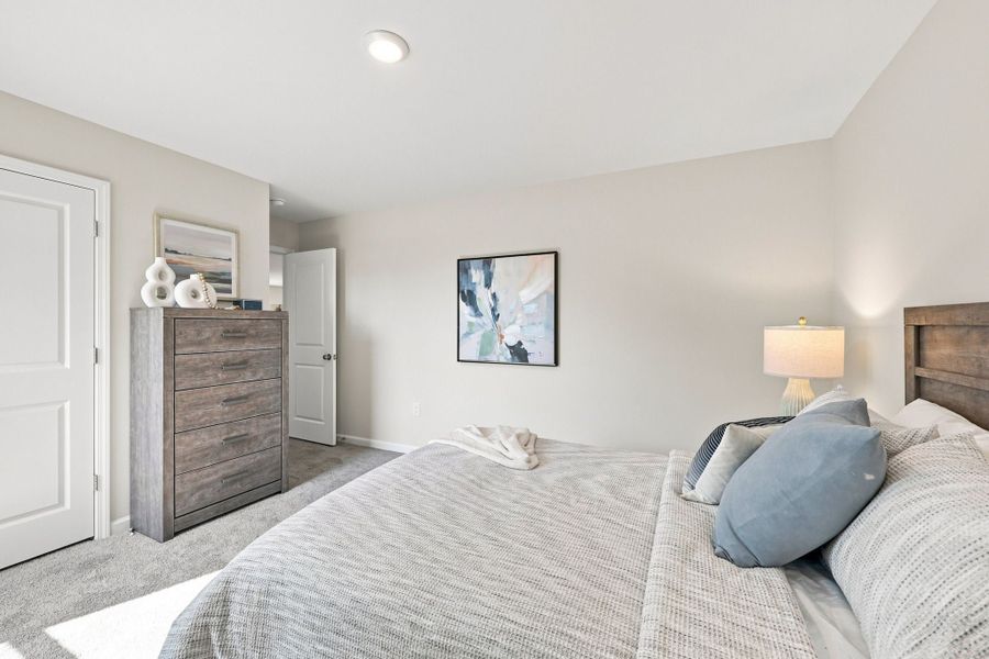 Representative furnished interior of a home built from the The Concerto by Chesapeake Homes in Highgate, Clayton (Image 35).