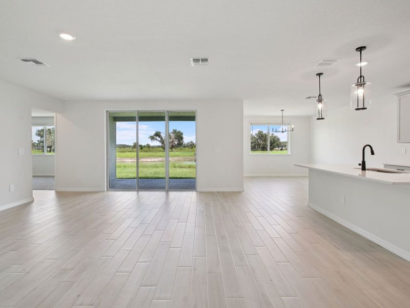 Spacious, unfurnished interior of a new home in Oakfield Trails - Signature Series, Parrish (Image 7). Spacious, unfurnished interior of a new home in Oakfield Trails - Signature Series, Parrish (Image 7).