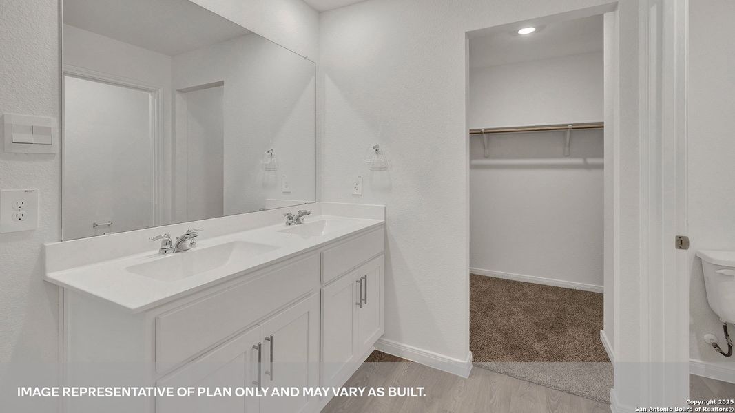 Furnished interior view inside a new home in Trace, San Marcos (Image 13).