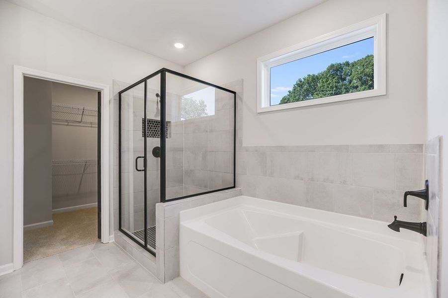 Furnished interior view inside a new home in LOVVORN ESTATES, Carrollton (Image 32).
