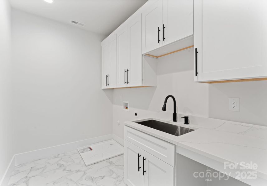 Furnished interior view inside a new home in , Charlotte (Image 16).