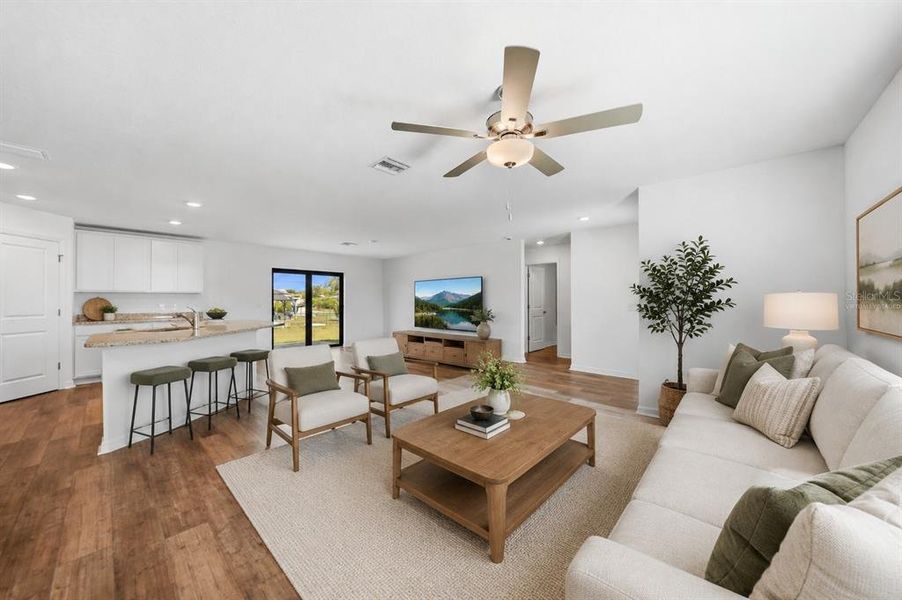 Furnished interior view inside a new home in , Port Charlotte (Image 6).