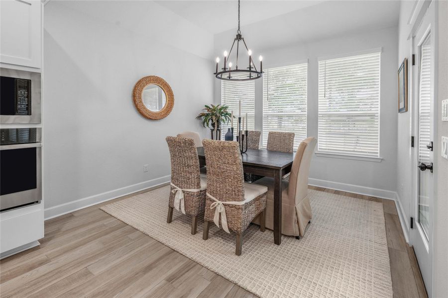 Furnished interior view inside a new home in , College Station (Image 28). Furnished interior view inside a new home in , College Station (Image 28).