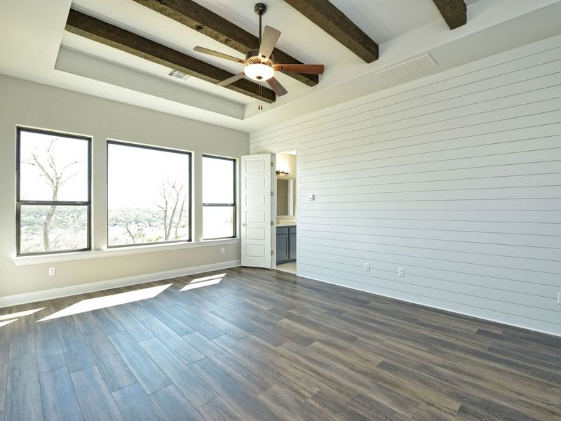 Representative unfurnished interior of a home built from the Catalina by Giddens Homes in Clearwater Ranch, Liberty Hill (Image 141).