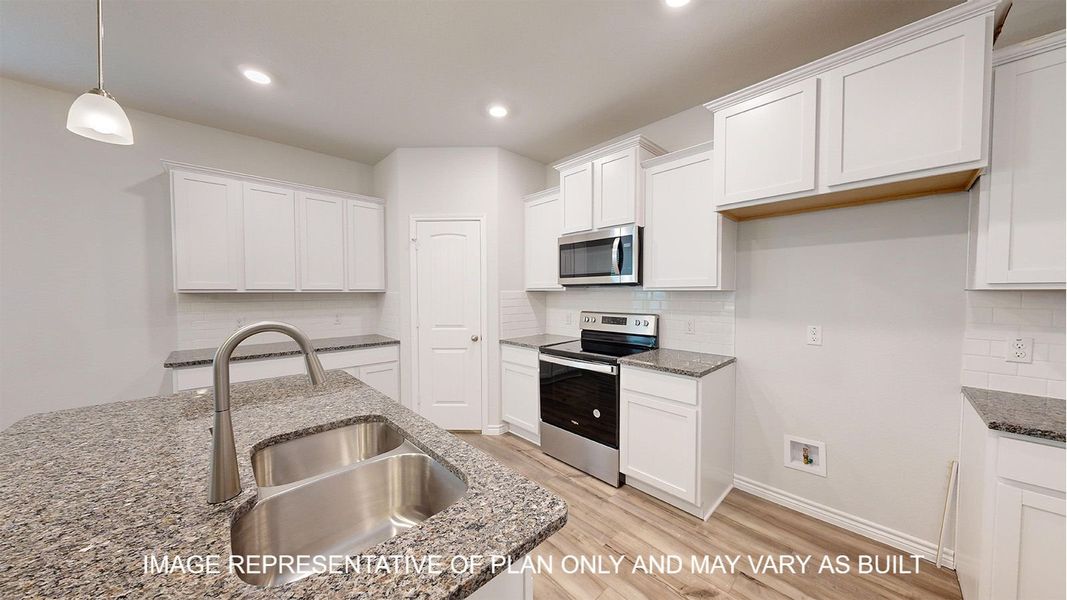 Furnished interior view inside a new home in Turnbo Ranch Traditions, Killeen (Image 4).