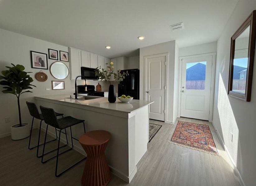 Furnished interior view inside a new home in , Forney (Image 4). Furnished interior view inside a new home in , Forney (Image 4).