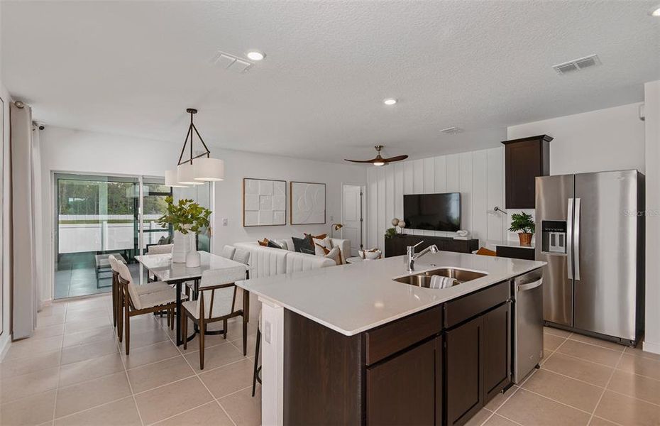 Furnished interior view inside a new home in Hawthorne Ranch, Lakeland (Image 7).