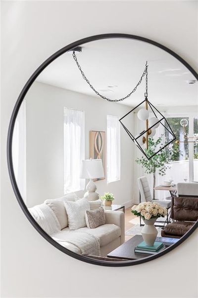 Furnished interior view inside a new home in , Atlanta (Image 11). Furnished interior view inside a new home in , Atlanta (Image 11).